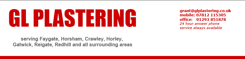 gl plastering logo